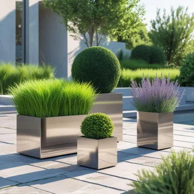 Donice Stal Nierdzewna (Inox)